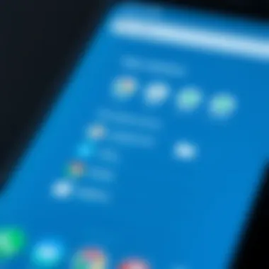 Managing Applications Efficiently App management interface on an Android device