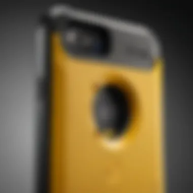 Protective Features of OtterBox Cases Detailed view of an OtterBox case highlighting its protective features