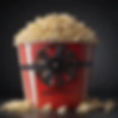 Popcorn Bucket with Film Reel