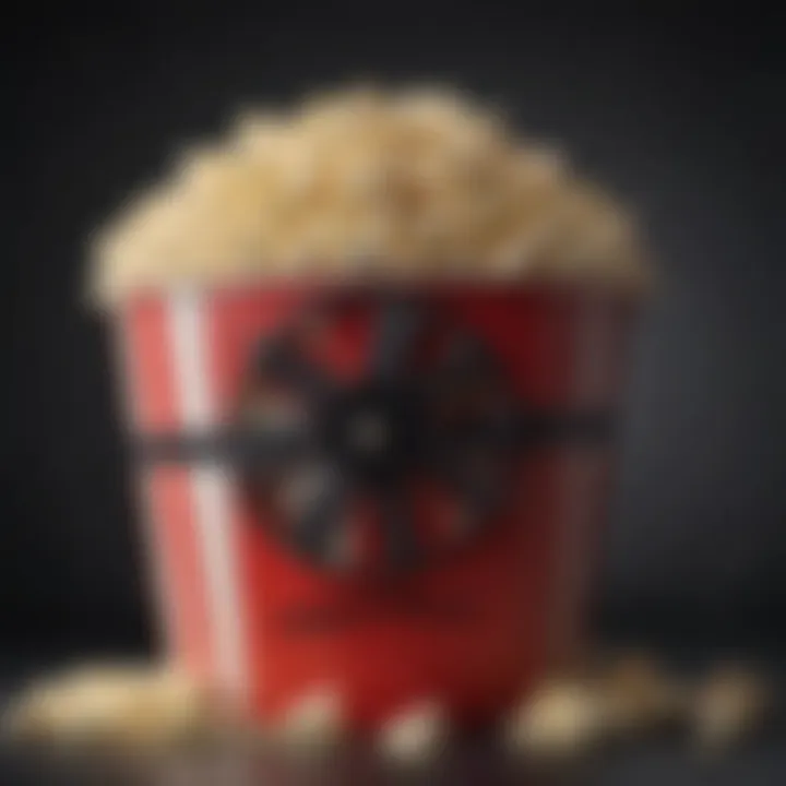 Popcorn Bucket with Film Reel