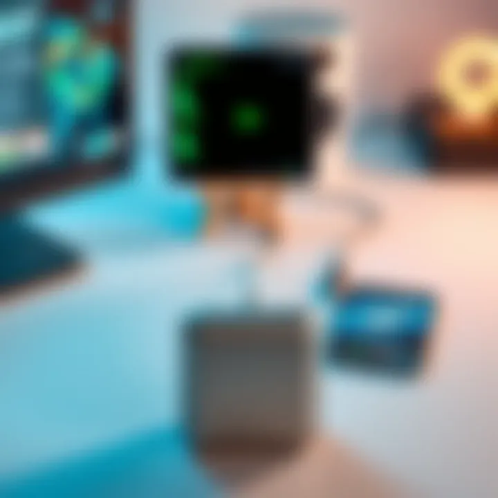 Analyzing Device Compatibility A power bank compatible with various devices and gadgets