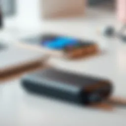 High-capacity power bank showcasing energy efficiency