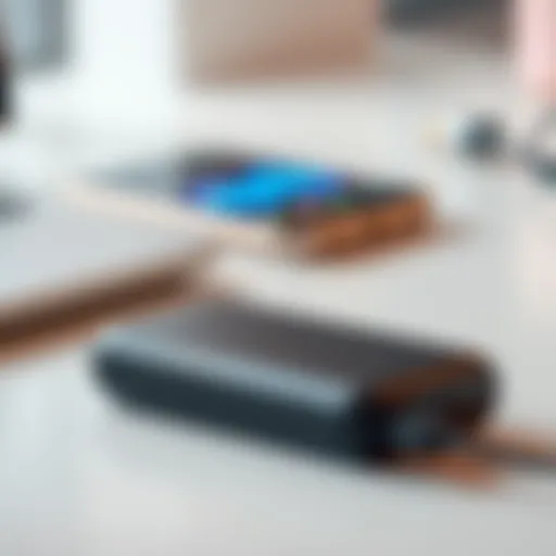 High-capacity power bank showcasing energy efficiency