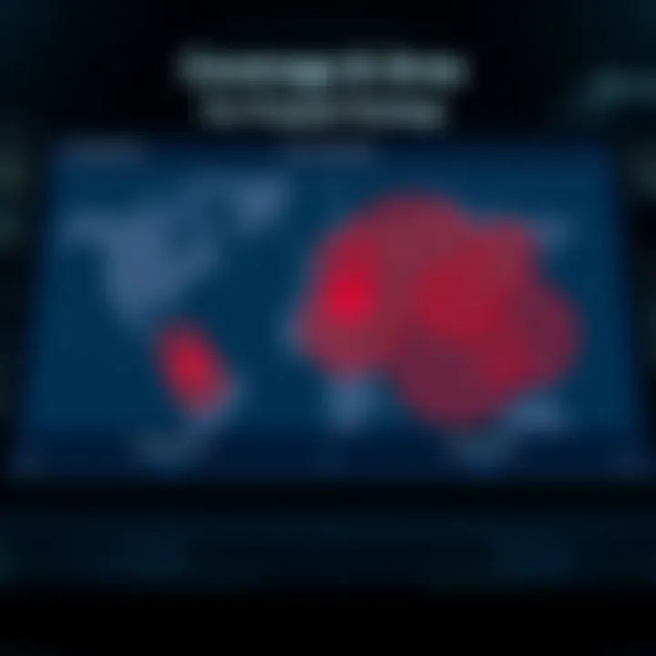 Comparison of coverage areas for prepaid plans