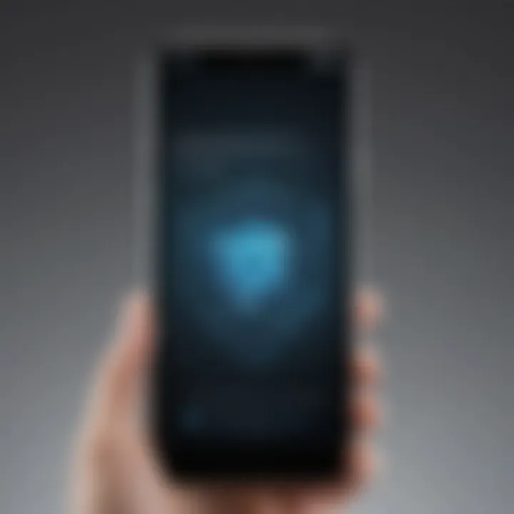 Privacy protection shield for mobile devices