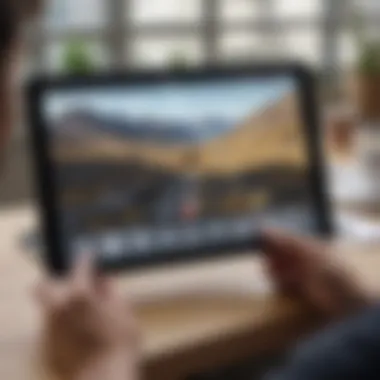 Enhanced Productivity Tools for Efficiency Productivity tools on 12.4-inch tablet