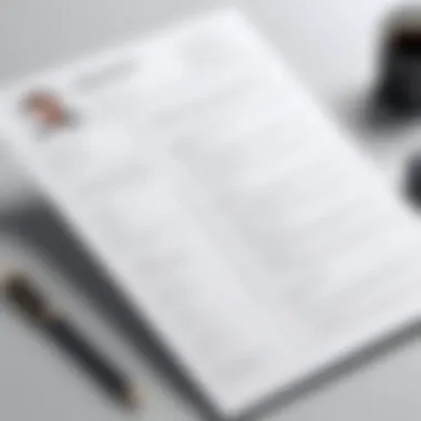 Sleek Resume Aesthetics Enhancing resume aesthetics for a professional look