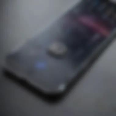 Locked Smartphone with Shield