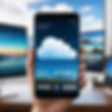 Utilizing Cloud Storage for Backup A cloud storage service interface illustrating backup options