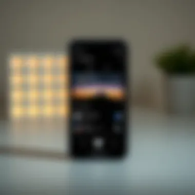 Android phone displaying photo recovery options