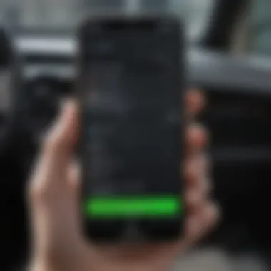 Innovative Spotify Integration Interface Spotify Integration on Android Phone interface