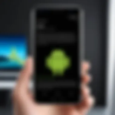 Unlocking Android: Benefits of Rooting Illustration of Android device showcasing rooting benefits