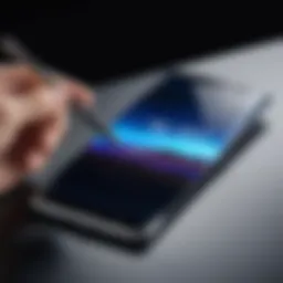 S Pen showcasing advanced technology