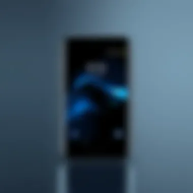 Samsung Activ device showcasing its sleek design