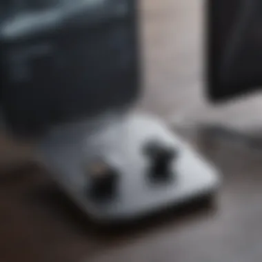 Tech Environment for Locating Earbuds Lost Samsung earbuds near technology devices