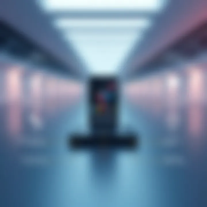 Samsung Flip Flop Phone showcasing features