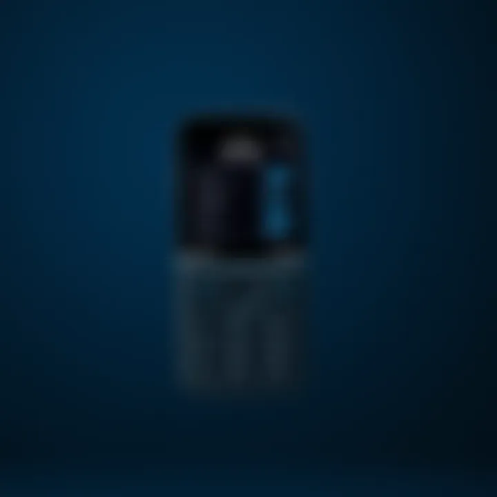 User interface of Samsung Flip Flop Phone