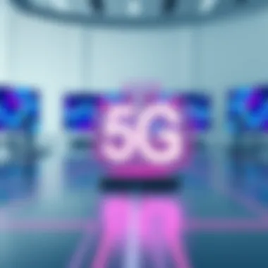 Visual representation of 5G connectivity with Samsung Galaxy S20 Ultra 5G