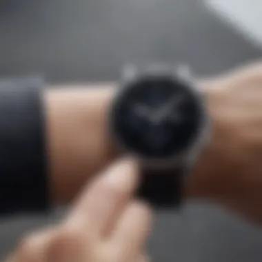 Samsung Galaxy Watch with Futuristic Technology