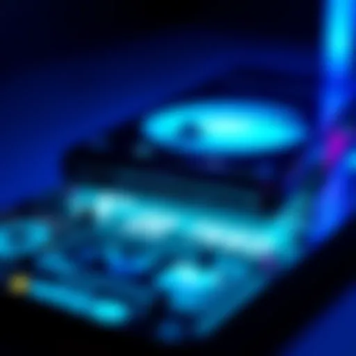 Elegant LED Display of the Samsung S21 LED Case Close-up view showcasing the LED display of the Samsung S21 LED Case