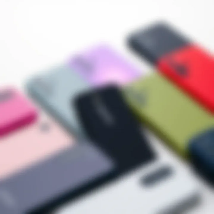 Diverse Color Palette of the Samsung S21 LED Case Samsung S21 LED Case in various color options