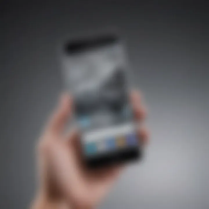 Sleek Samsung Contract Phone Design