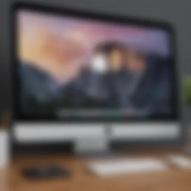 Seamless Access to iCloud on Mac Illustration showcasing seamless access to iCloud account on Mac