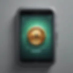 Secure lock icon representing privacy