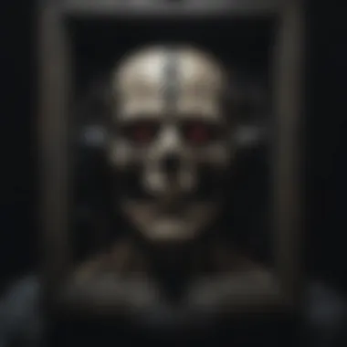 Eerie Poster Artwork for Shudder Prime Video Dark and Mysterious Horror Film Poster