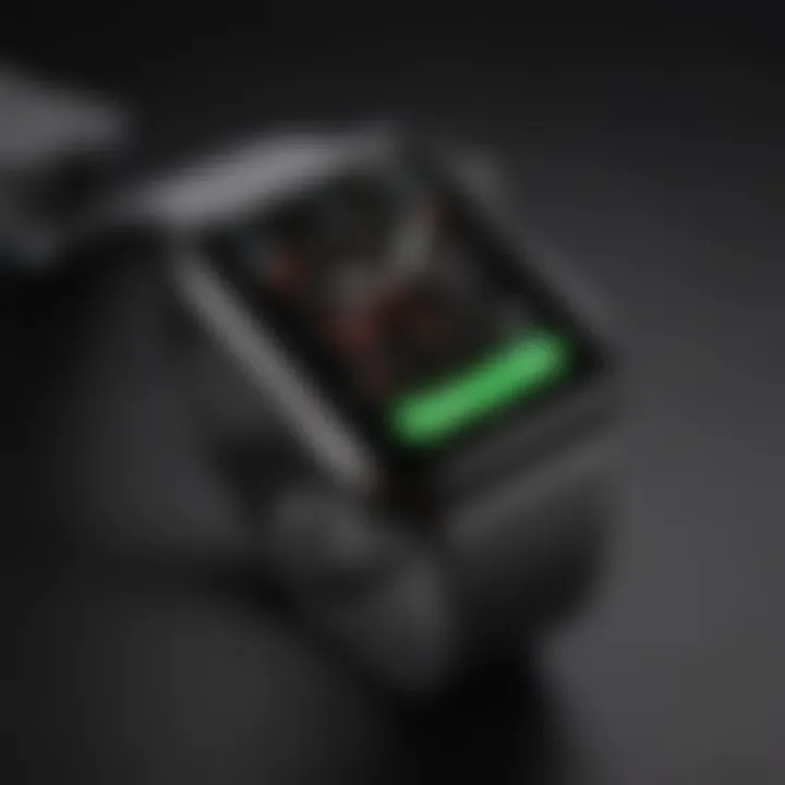 Sleek Apple Watch with Long-Lasting Battery Life