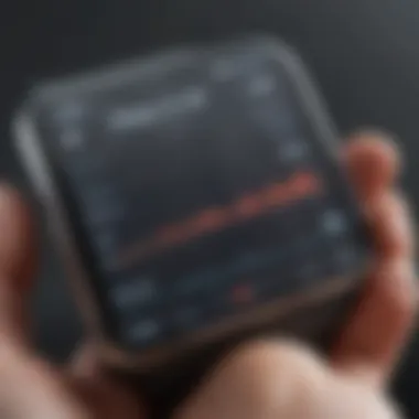 Sleek Design of iFitness App Interface Sleek Design of iFitness App Interface