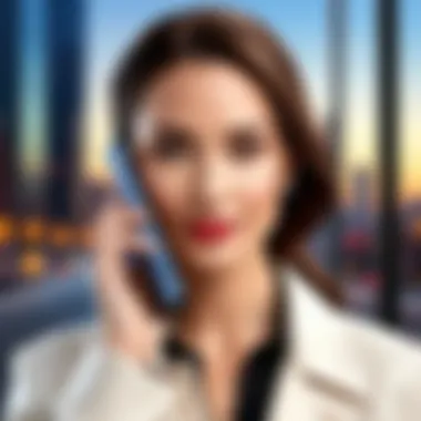 Elegance Redefined Sleek and stylish Tracfone smartphone