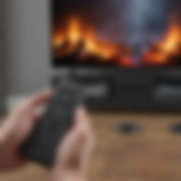 Smartphone app as Firestick remote