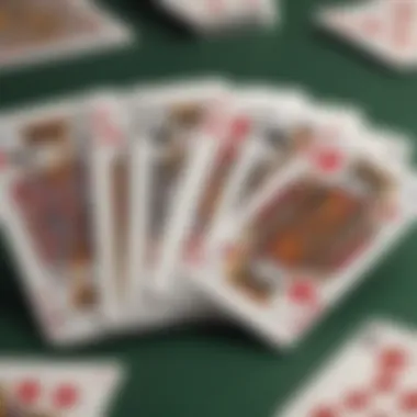Diverse Solitaire Variations Artwork Artistic representation of various solitaire game variations
