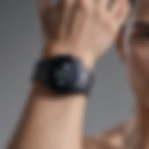 Sophisticated design of Xiaomi Fitness Watch