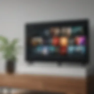 Sophisticated TV Show Streaming App Interface Sophisticated TV Show Streaming App Interface