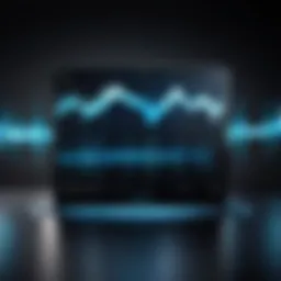 Soundwave visualization of music uploading process