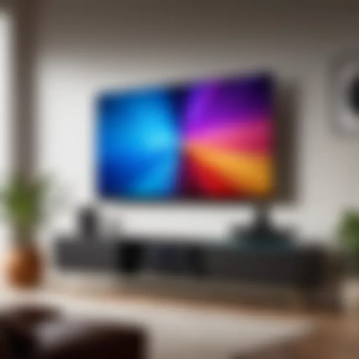 Elegant Spectrum TV Set-Up