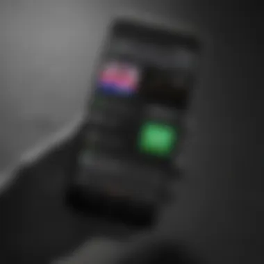 Revamped Android Music Interface with Spotify Spotify Integration revamped Android music interface