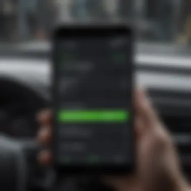 Seamless Navigation with Spotify Integration Spotify Integration seamless navigation on Android device
