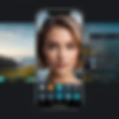 User-Friendly Video Compression App Interface Screenshot of an app interface designed for video compression.