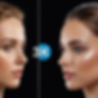 Video Quality Comparison: Before and After Compression Comparison chart of video quality before and after compression.