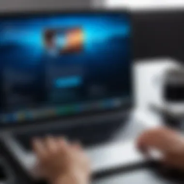 Visualization of syncing messages between phone and PC