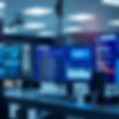 Voice Transcription Across Industries A futuristic depiction of voice transcription applications in various industries