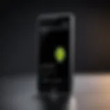 Sleek design of a compact Android phone showcasing elegance and portability