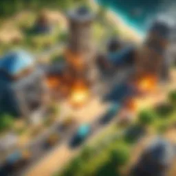 Dynamic gameplay scene from a popular tower defense game on Android