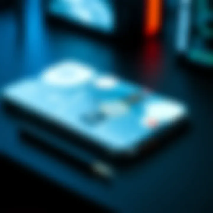 Innovative smartphone design showcasing cutting-edge technology