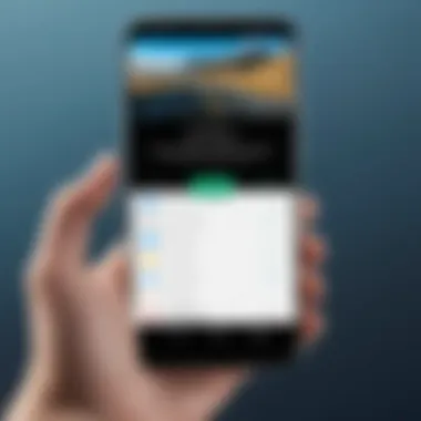 Exploring Data Transfer Options on Android Android device displaying data transfer options