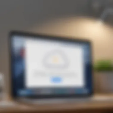 Troubleshooting iCloud Sign-In on Mac Illustration depicting troubleshooting steps for iCloud sign-in issues on Mac