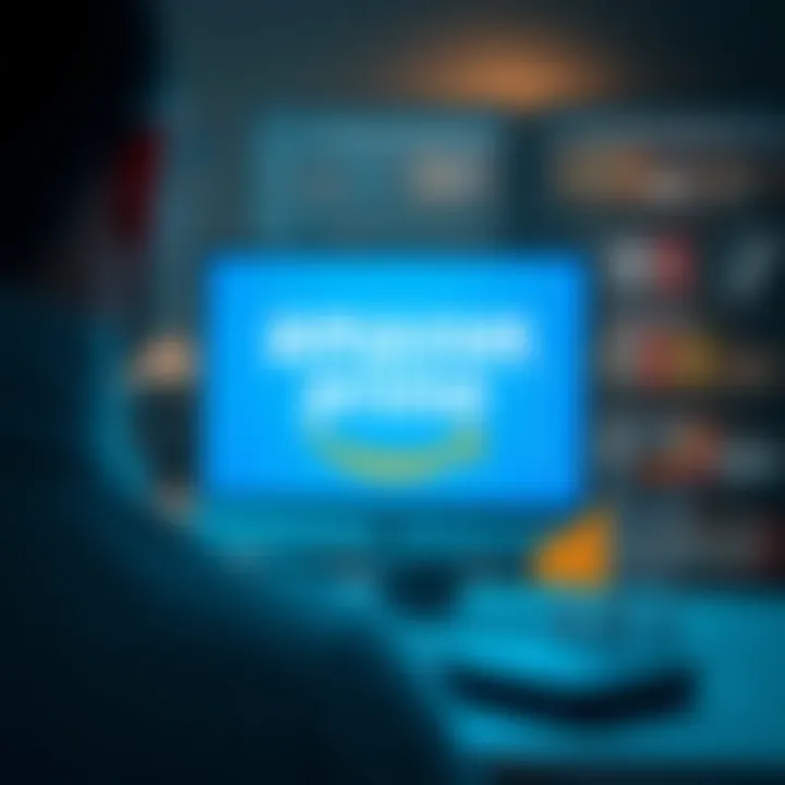 An infographic depicting consumer behavior trends influenced by Amazon Prime